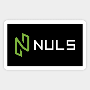 NULS Official "Centered" (White Text) Magnet